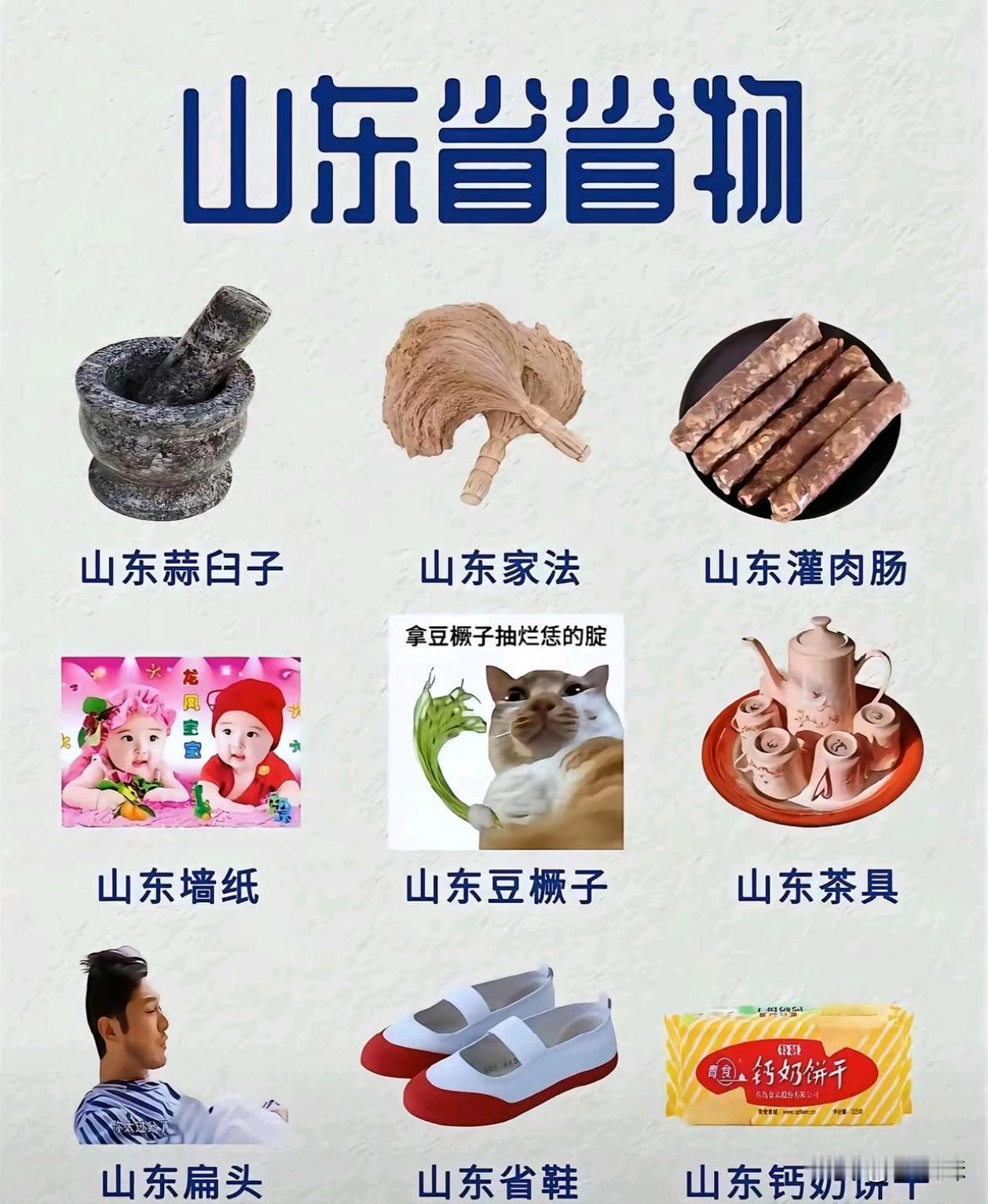 这是山东的省物，想看看外省的省物