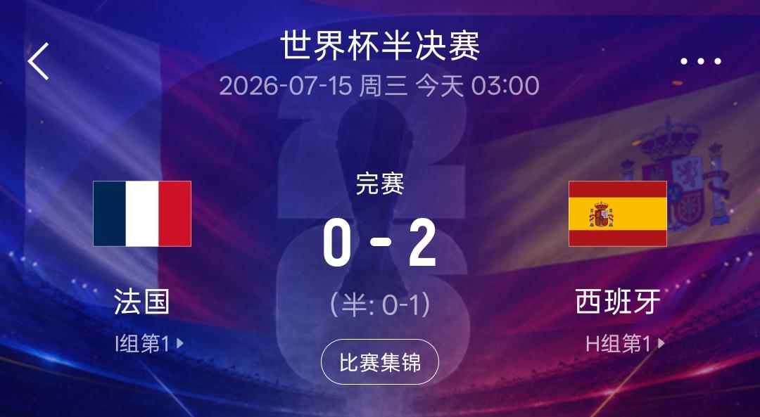 看了西班牙2：0战胜法国队的比赛，谁还敢说保送阿根廷？美加墨世界杯最大热门，身