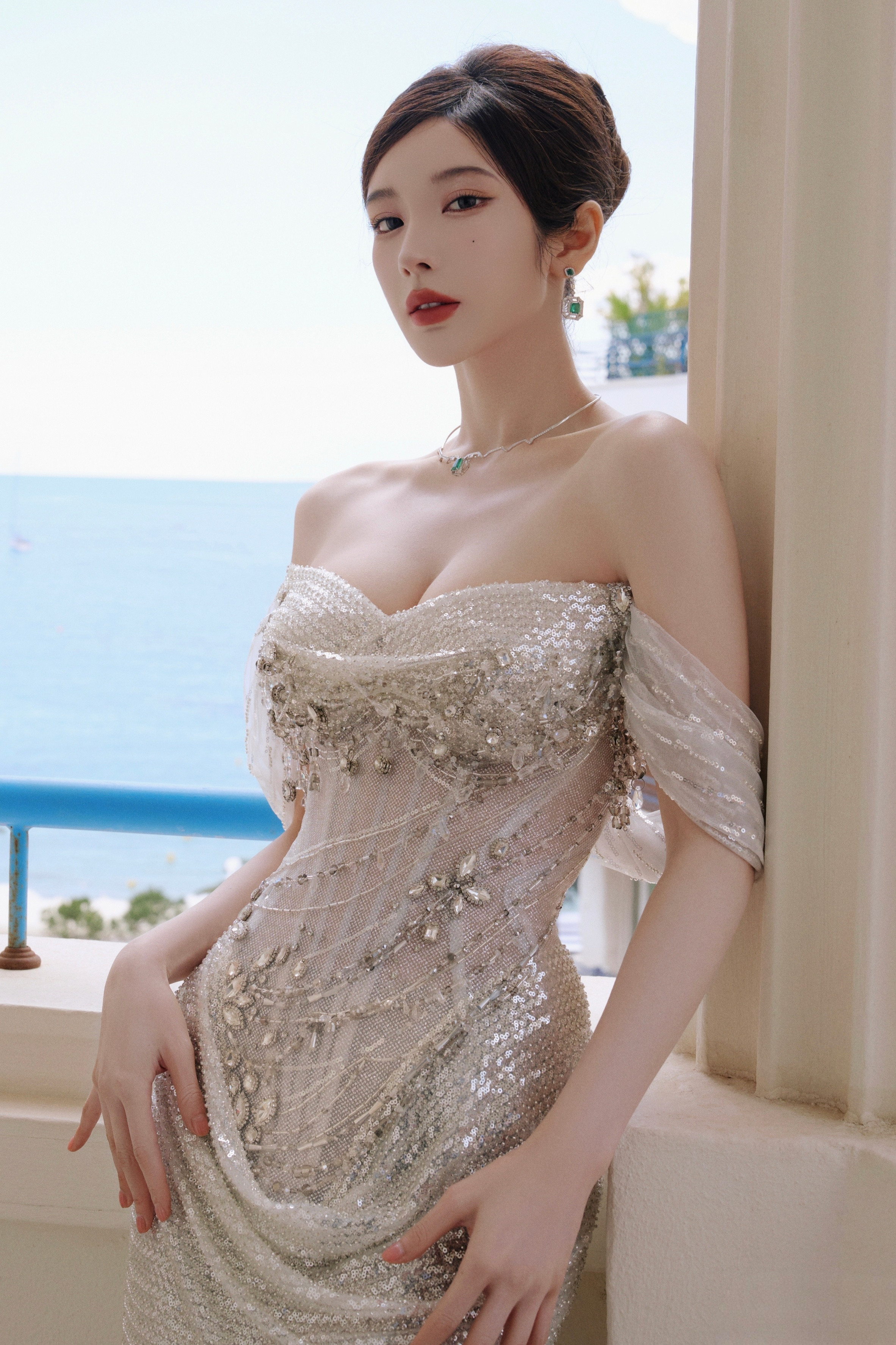 戴燕妮2025戛纳电影节红毯，姐姐怎么做到每次红毯都这么美的​​​