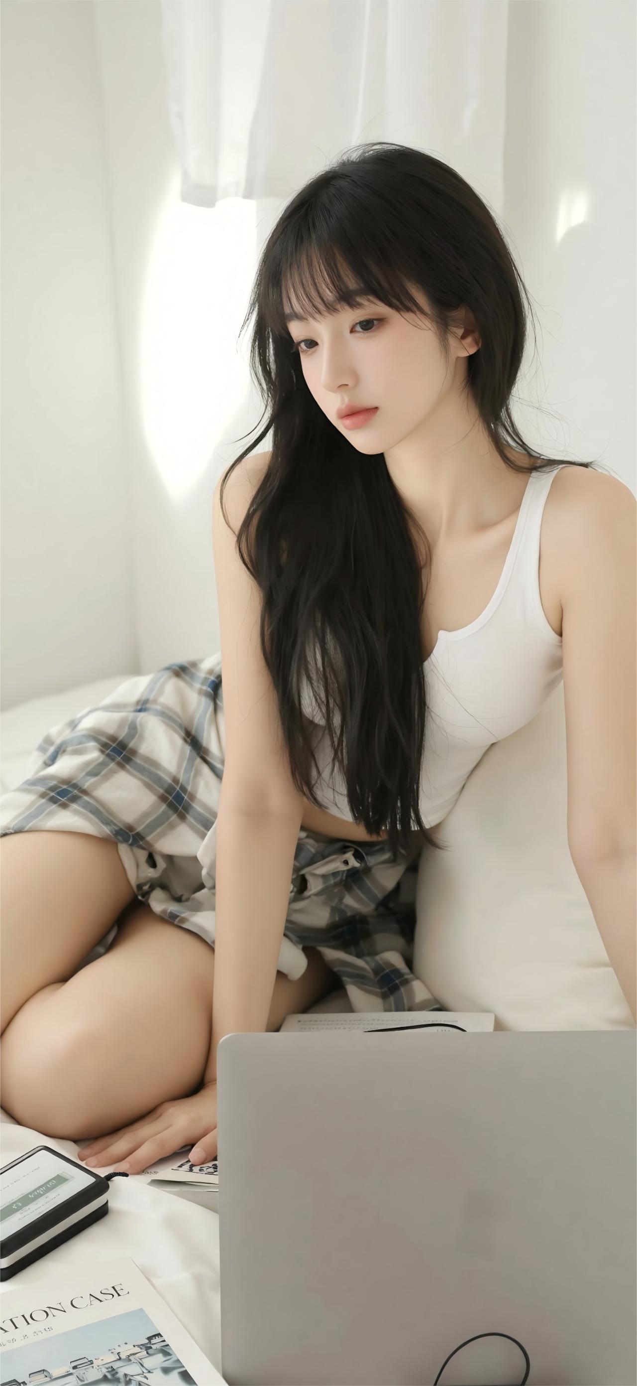 纯欲壁纸|雪肤玉貌长期不换也喜欢