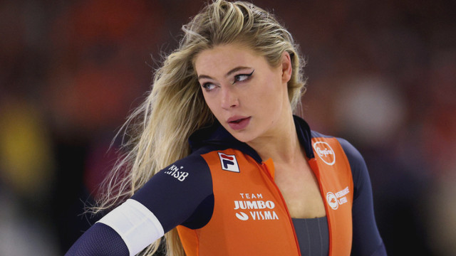 荷兰速滑女神莱尔丹出行照惊艳亮相，2026冬奥会焦点人物