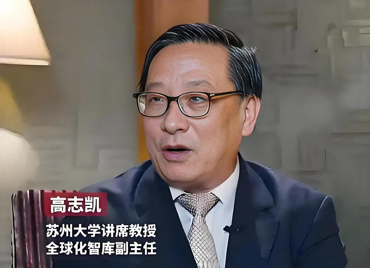 中日万一擦枪走火，头一个垮掉的未必是军舰，而是咱们的沿海经济命脉！高志凯这番发人