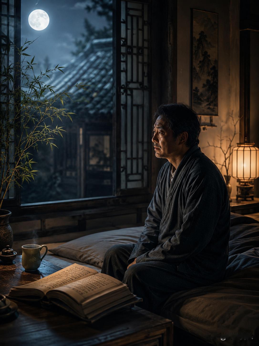 人到中年才明白：很多失眠，都是心里装了太多事很多人睡不着，不是因为夜太长。