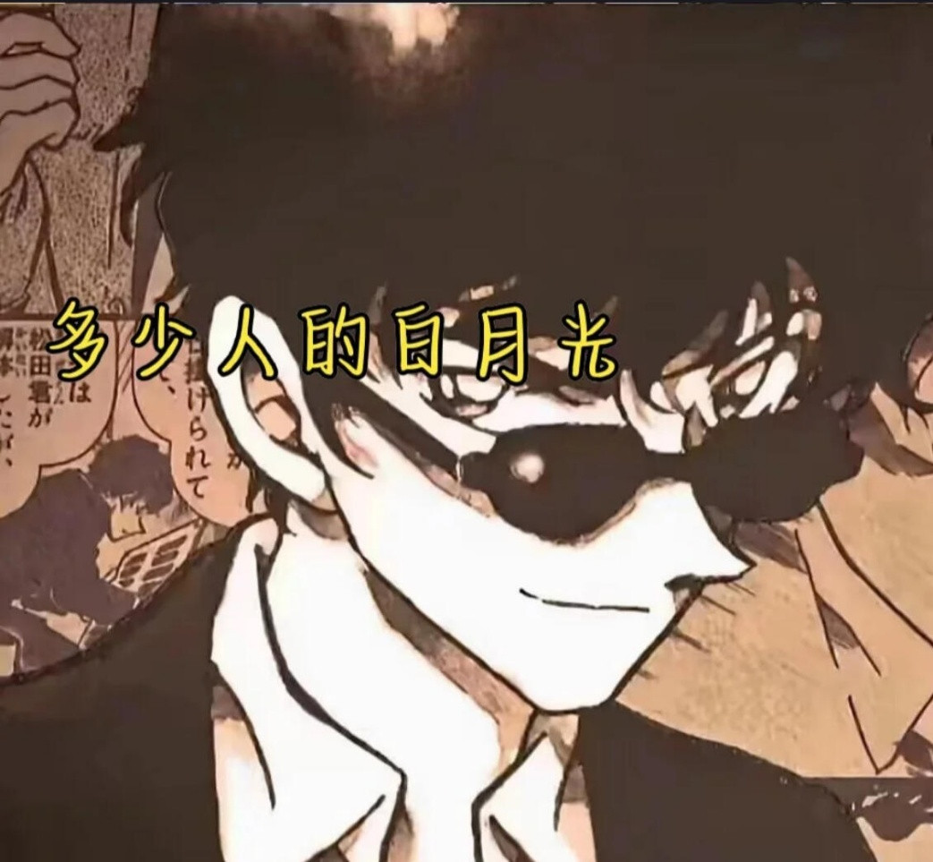 柯南中有太多意难平的人和事，有些成为心底的白月光，有些烙成胸口的朱砂痣，成为记忆