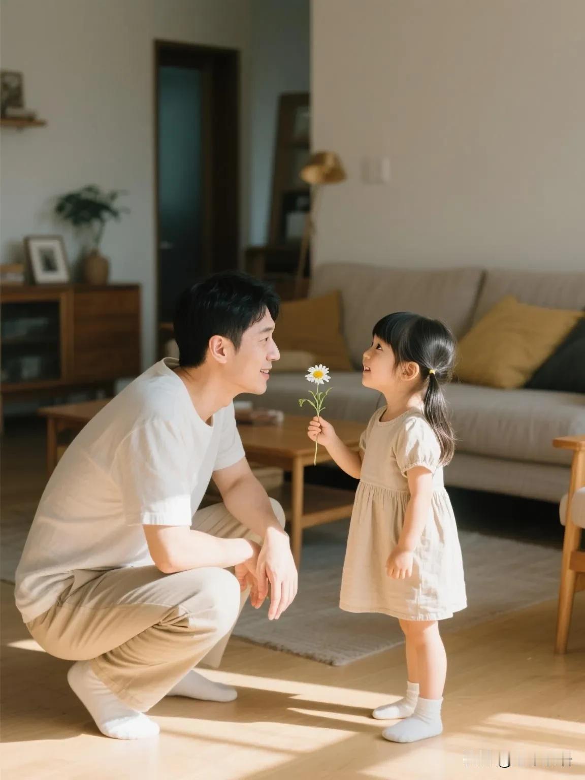 孩子最大的底气，从来不是家境，而是父亲。说个真事。我表叔是开出租的，女