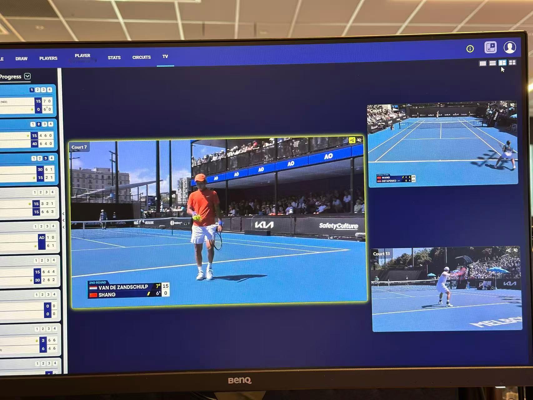 现场报道最怕的就是碰到中国球员的赛程“顶天立地”——早场11点给你排一场，最后一