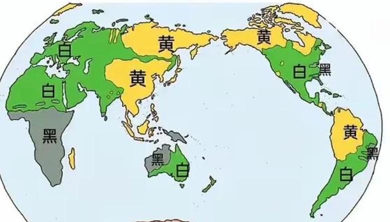 在明朝之前，欧洲人把咱们中国人，也定义为白种人。只是到了清朝末年，因为大清是屡战