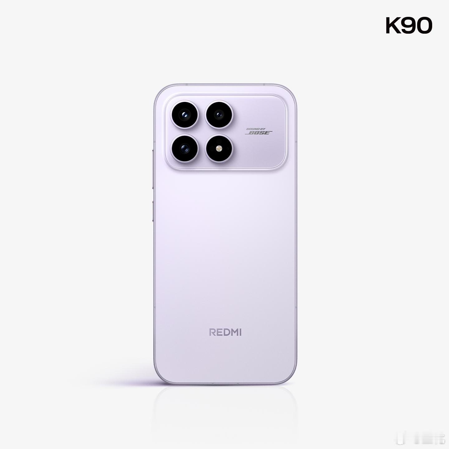 REDMIK90的标准版94%超高屏占比，视觉四等边设计包裹式金属中框，搭