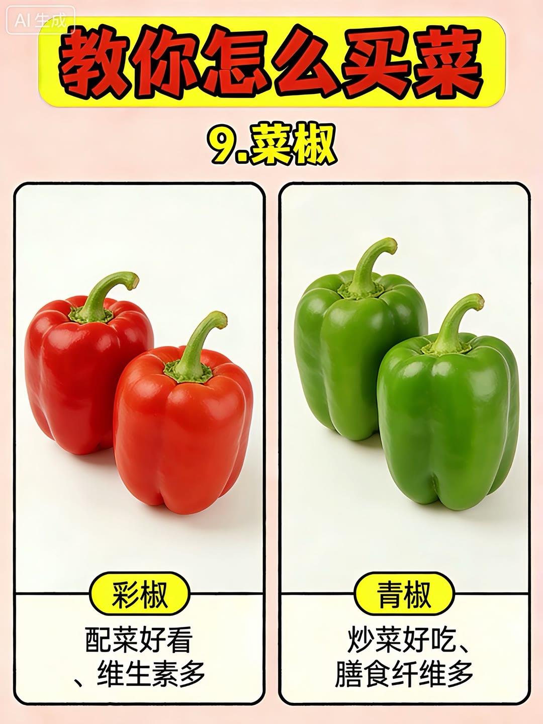 整理了一组买菜挑选小技巧，从柚子、橘子到石榴草莓，再到绿豆芽和菜椒，每一种都分清