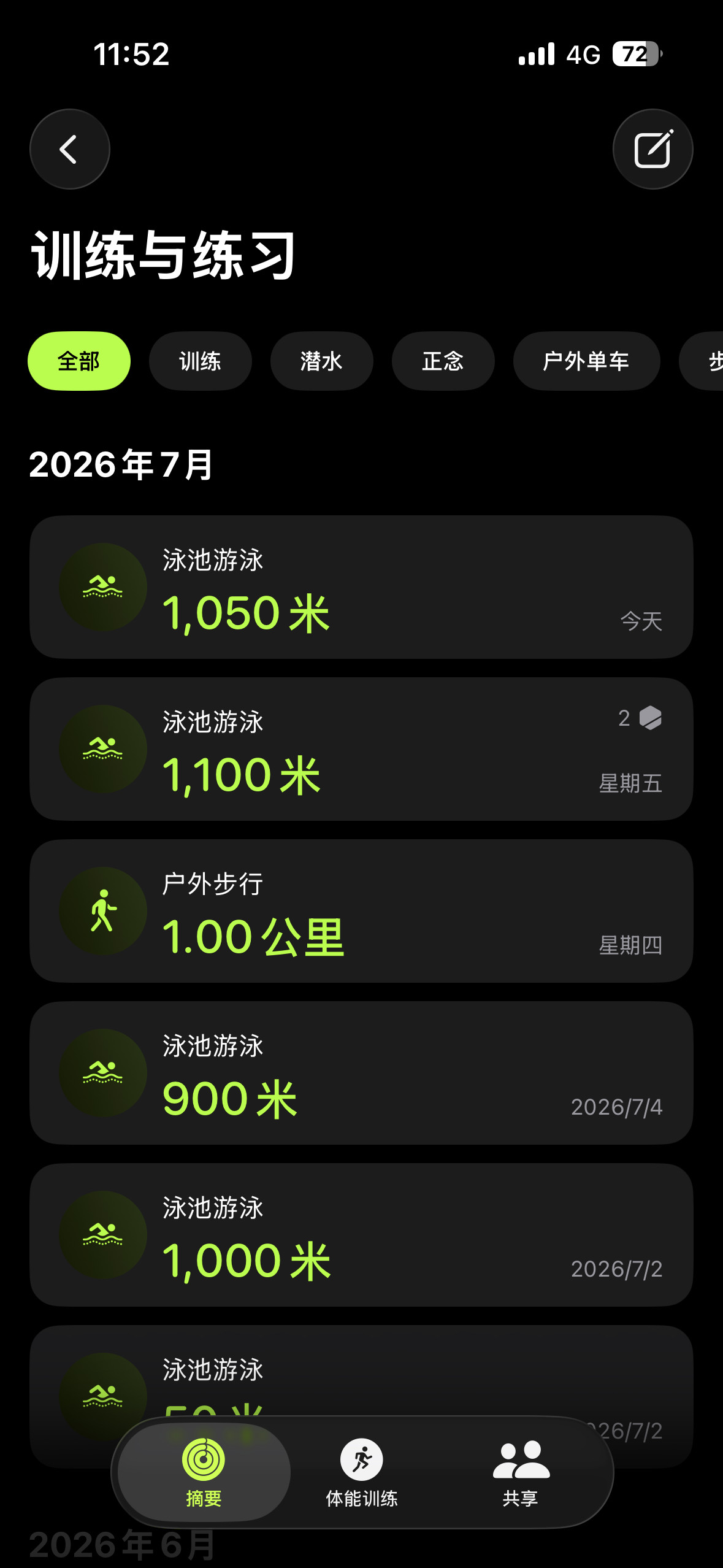 最后一米临上岸喝了一口……
