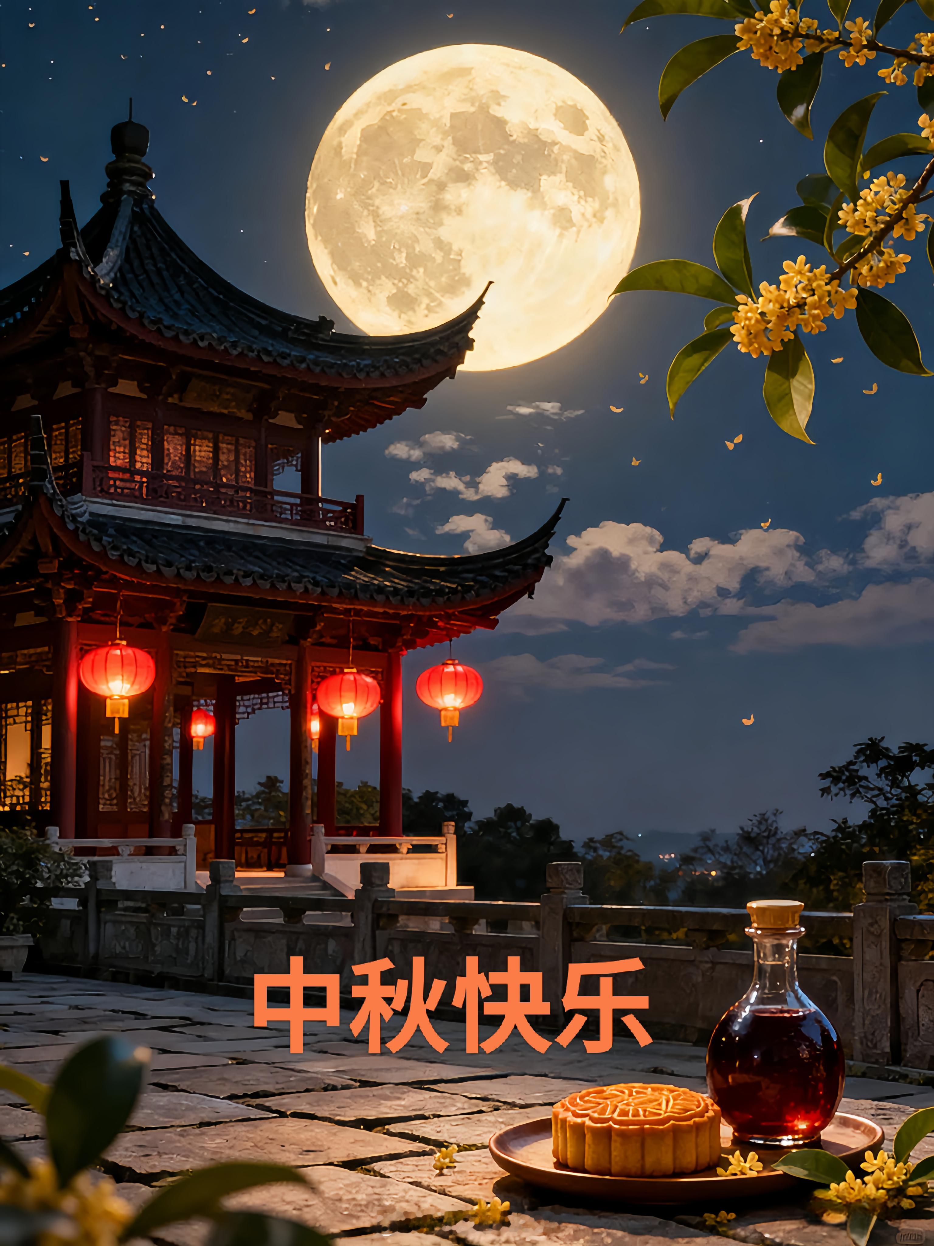 💛✨HappyMoment💫🧡🏮又是一年金秋月🌻🌕中秋恰逢国庆节?