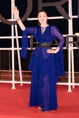 在法国戛纳巩俐出席第79届戛纳电影节期间举行的巴黎欧莱雅WomenofW