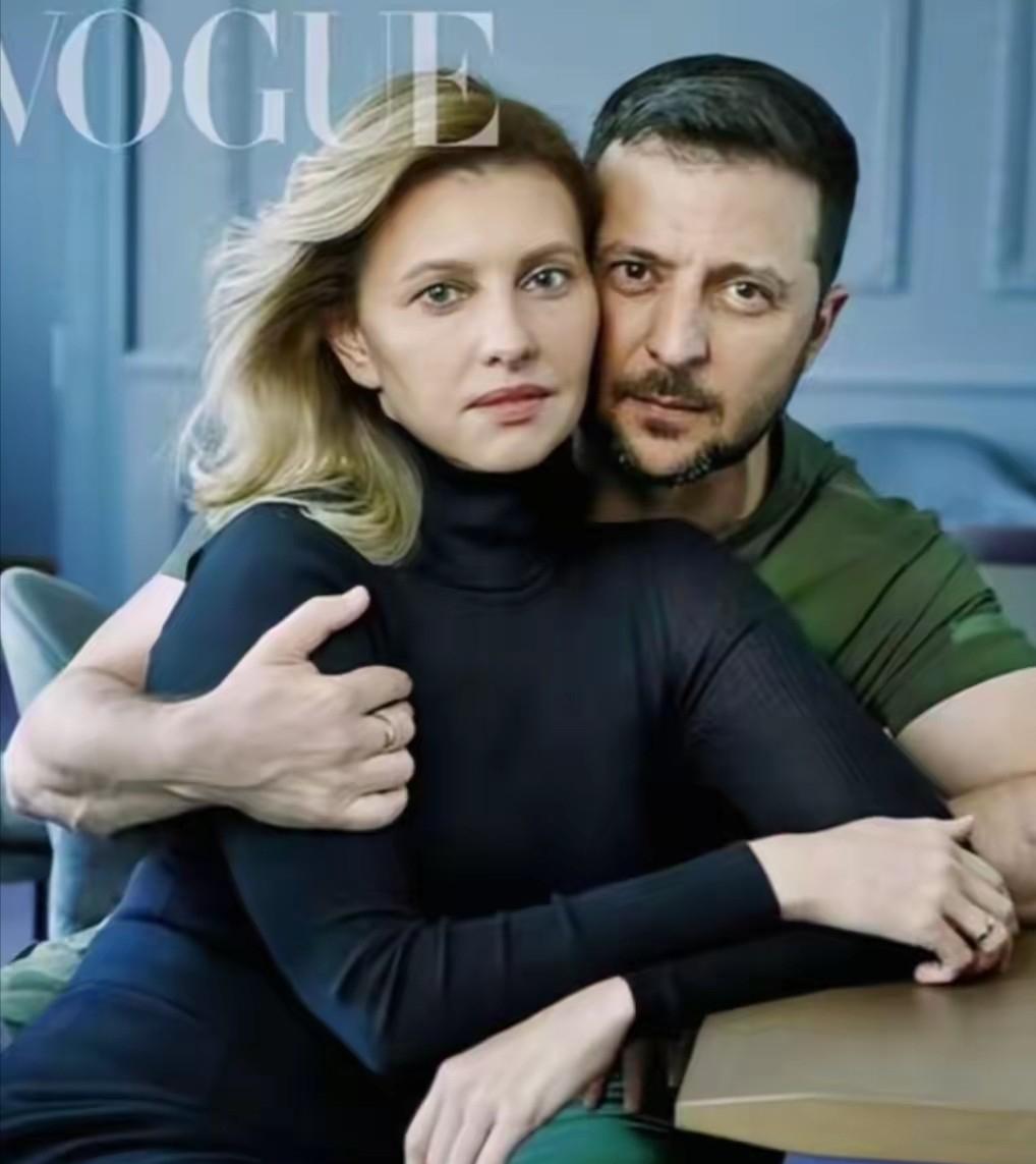 泽连斯基和他夫人泽连斯卡娅的故事，越了解越觉得充满真实的烟火气，和大众对政治人物