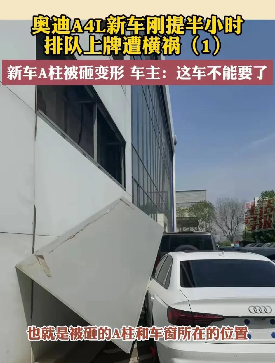 辽宁沈阳，女子千挑万选，花20多万买了一辆奥迪A4L给女儿做陪嫁。车一提出来，女