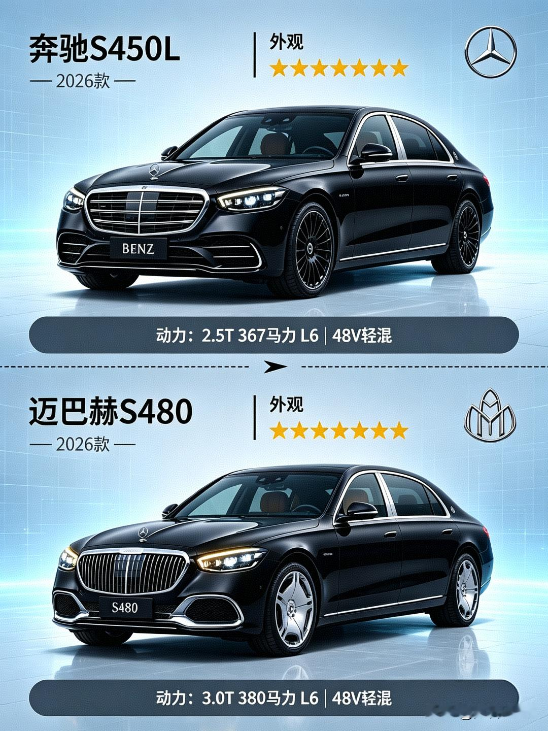 分不清！迈巴赫S480，到底算不算一台大号奔驰S？差价几十万！奔驰S450L只是换个标就变成了迈巴赫