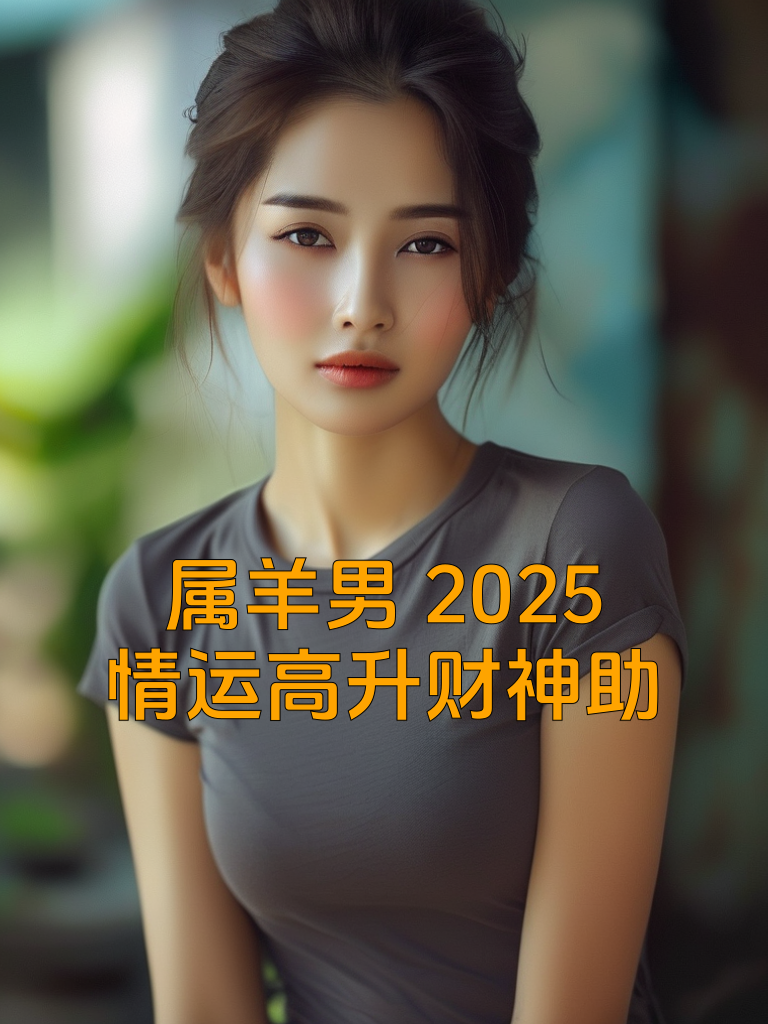 属羊男2025：情运高升财神助