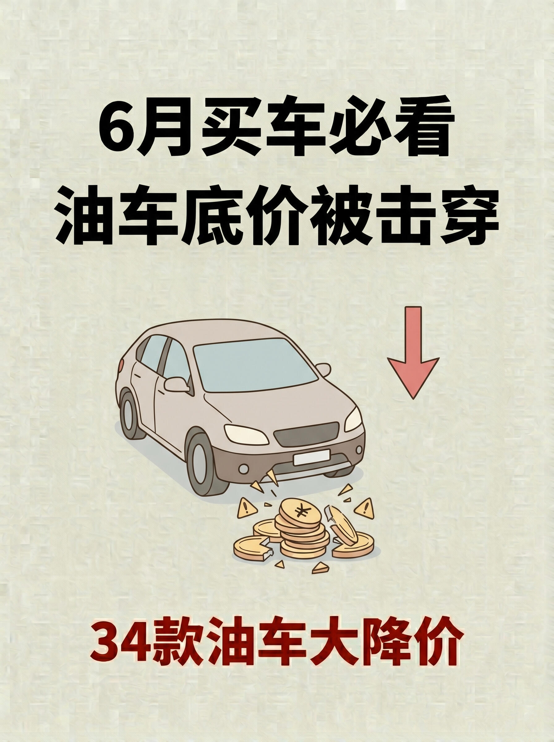 6月买车必看，油车低价被击穿，是时候抄底油车了？注意隐形陷阱，学会验车流程某豪华