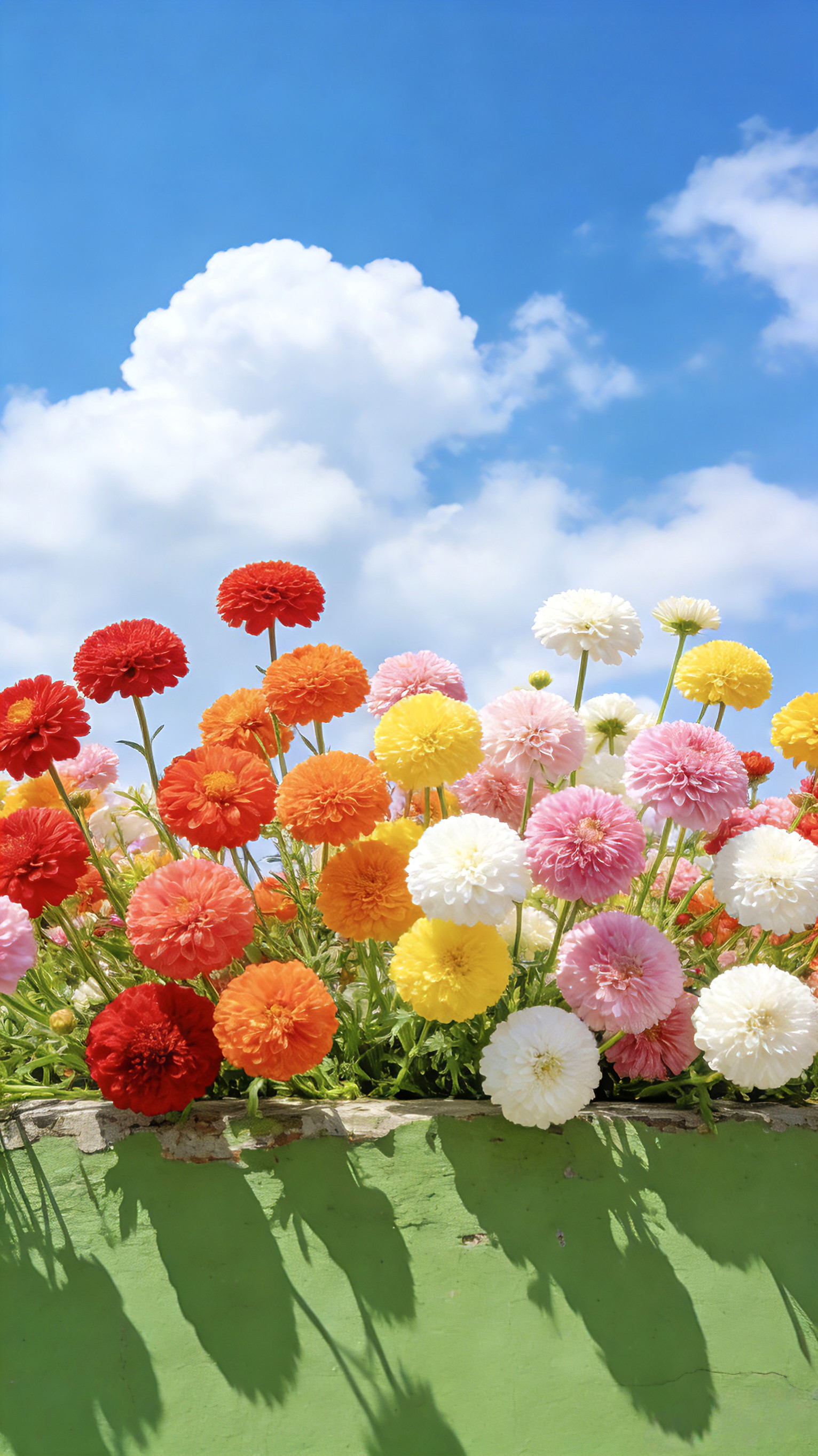 手机壁纸|-生活需要一点色彩，就像今天的壁纸一样，鲜活、热烈、充满希望