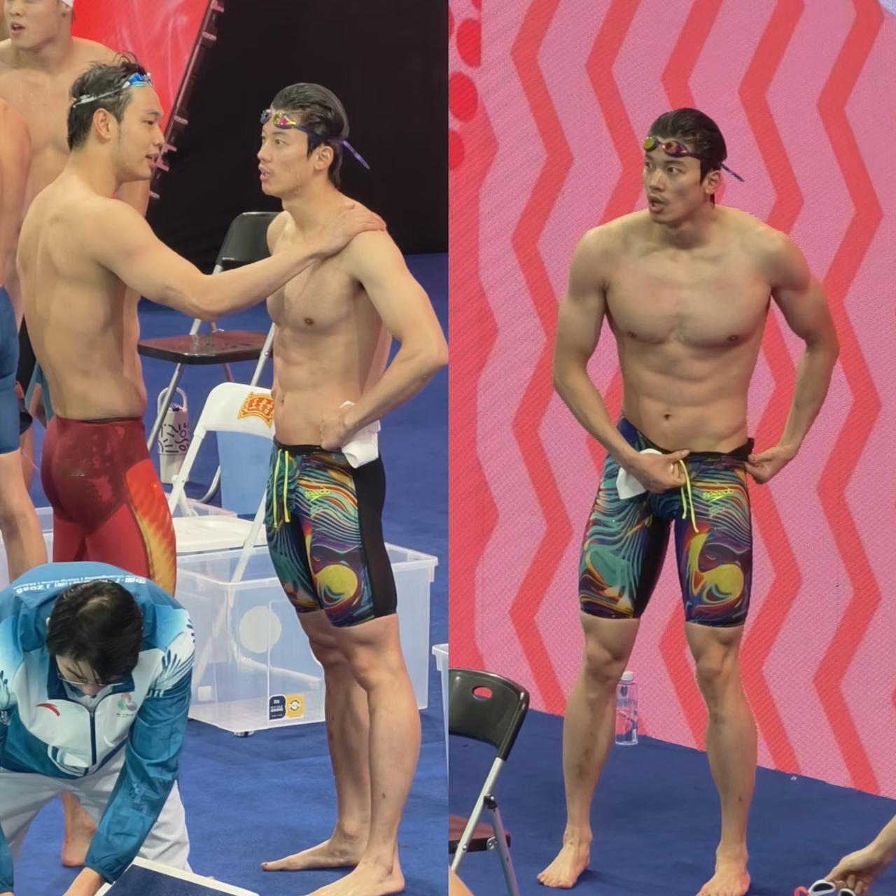 看到消息的时候我愣了下，浙队伍4×100混接错失决赛资格，感觉汪顺都要碎