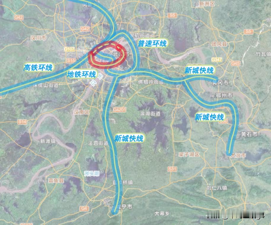 武汉地铁环线5月1号开通半段，独立路权，不受制约，想怎么开就怎么开的环线20