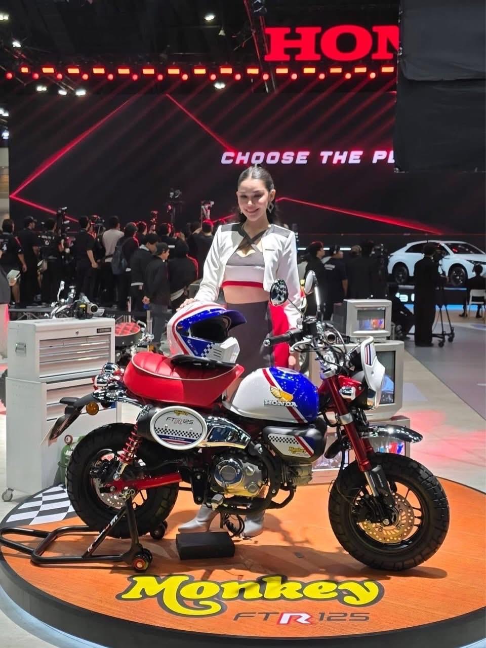 大坂车展展出的本田FTR125迷你小车，是不是超吸睛啊！