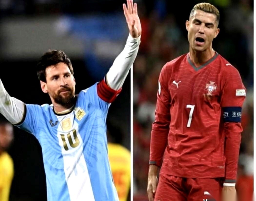 C罗又跑到梅西的评论区留了言，连着两次，对方连一个标点符号都没回。两个人的账号根本没有互相关注，可短