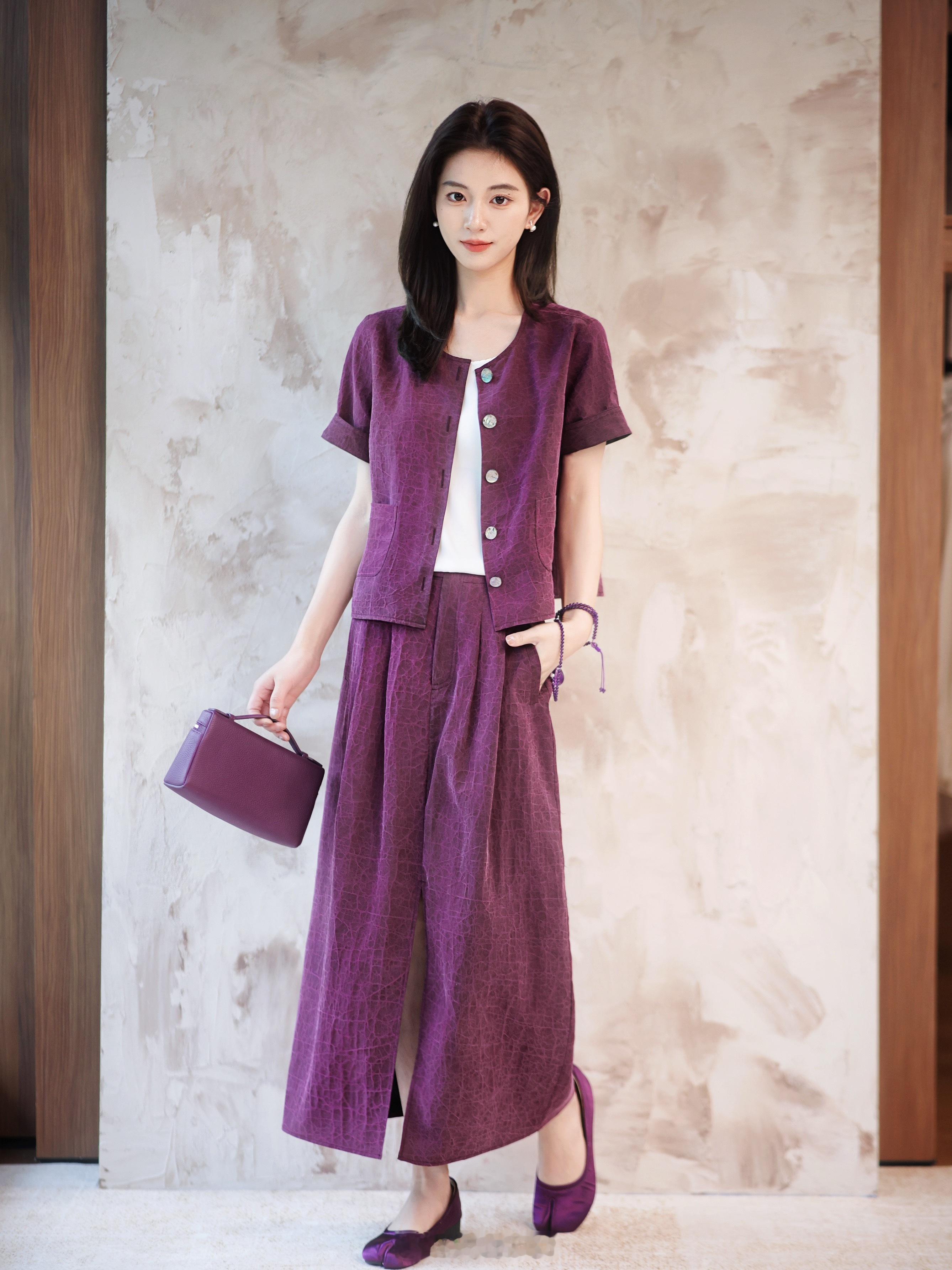 非遗香云纱！真的要给个夯！100真丝彩龟纹贵气舒服温润清凉短袖开衫+半裙通