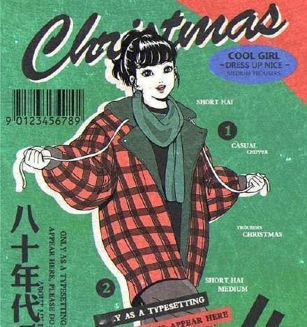 绘画欣赏复古风插画bynushiba02​​​