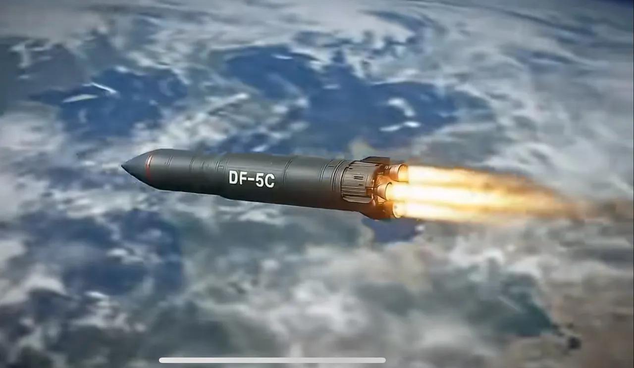 原来东风5C的含金量，不只是"覆盖全球"，后面四个字才是最具威慑力的！真