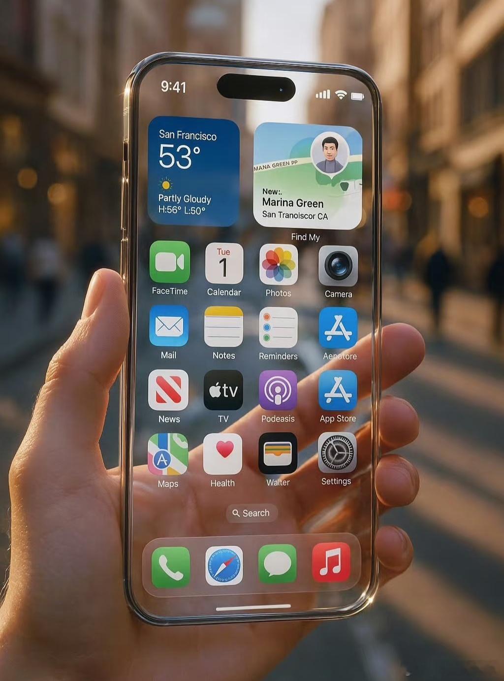 全玻璃iPhone要是设计成这样估计会卖爆[doge]​​​