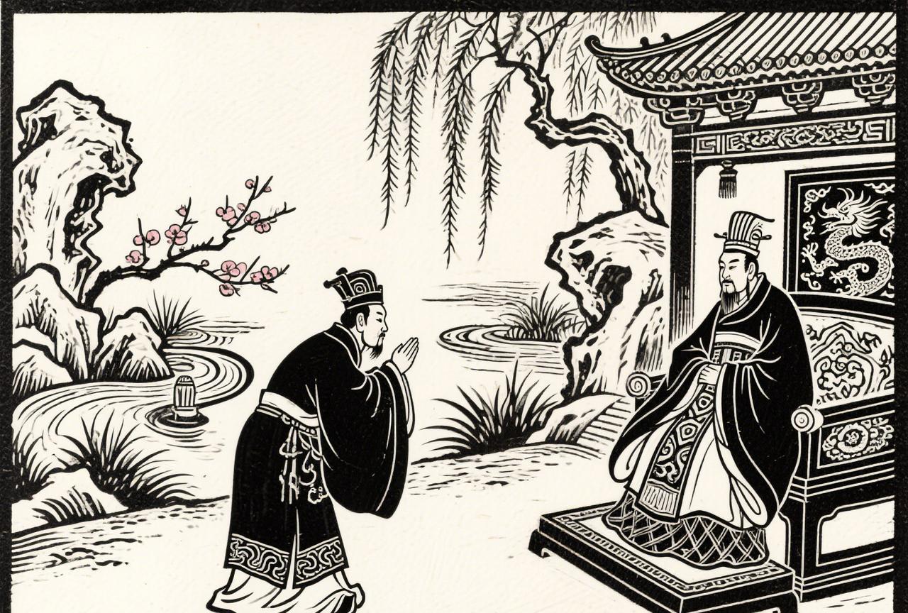汉朝有个官员叫公孙弘，每次和汉武帝有不同意见时，他决不会在朝廷上争论。每次都是
