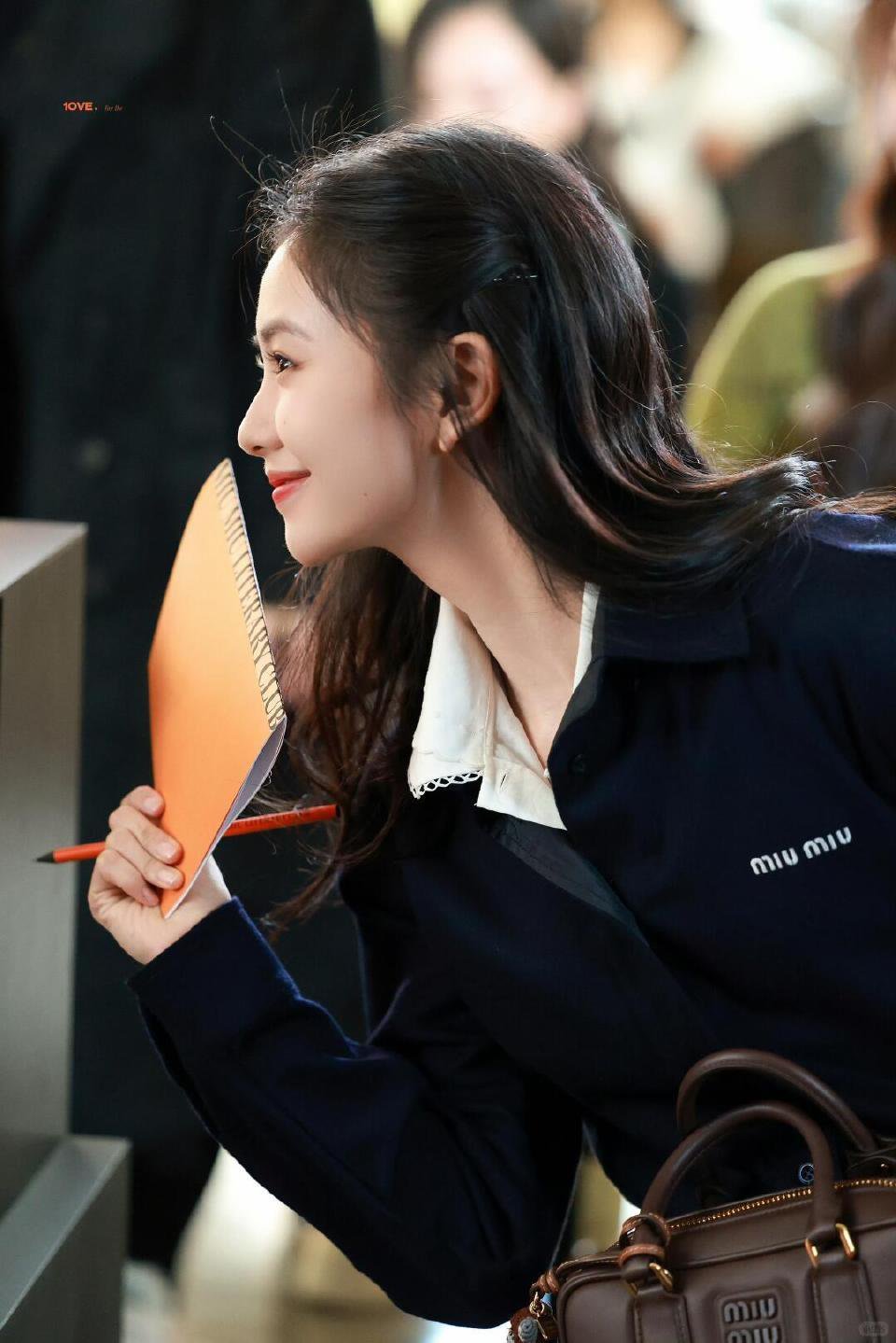 刘浩存上海活动路透，就是森系学姐魅力的miumiu女郎
