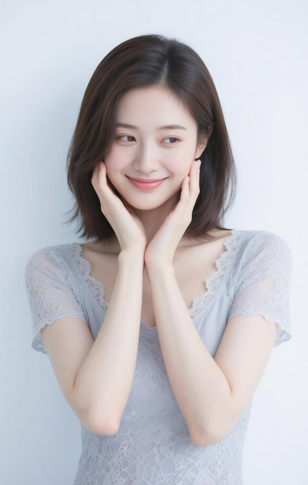 感觉夏天还是要剪短发好点，真的好热呀！女人长发夏天就是受罪！