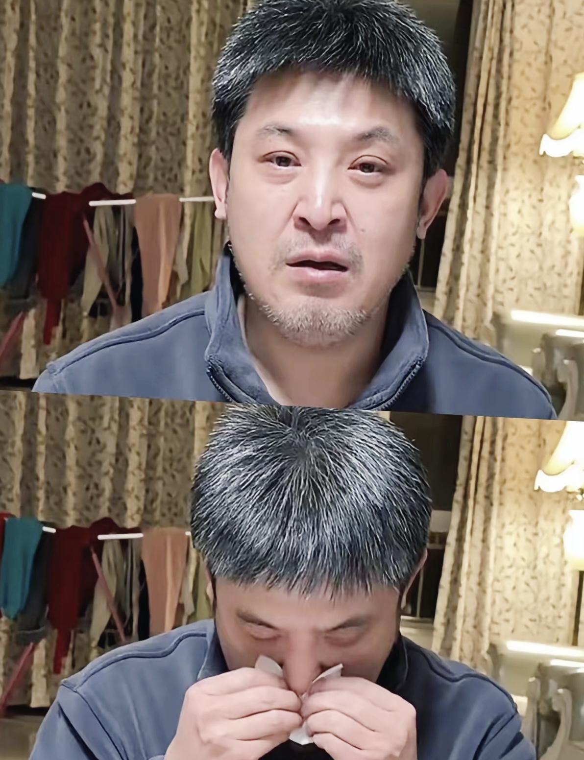 一个逗笑全国几十年的男人，对着镜头哭了23分钟。谣言的刀，没砍向他，却刀刀扎在