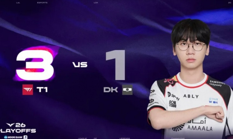 外网热议T1胜DK: T1四号种子Buff消失了, 麦哥要五杀