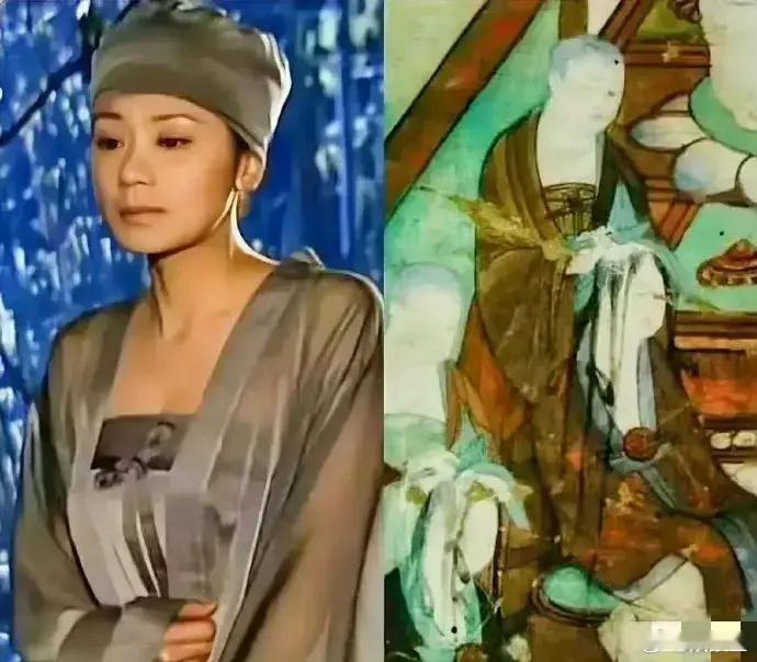 错怪《至尊红颜》的造型师了，原来那时候的尼姑真是这样穿的[捂脸哭]​​​