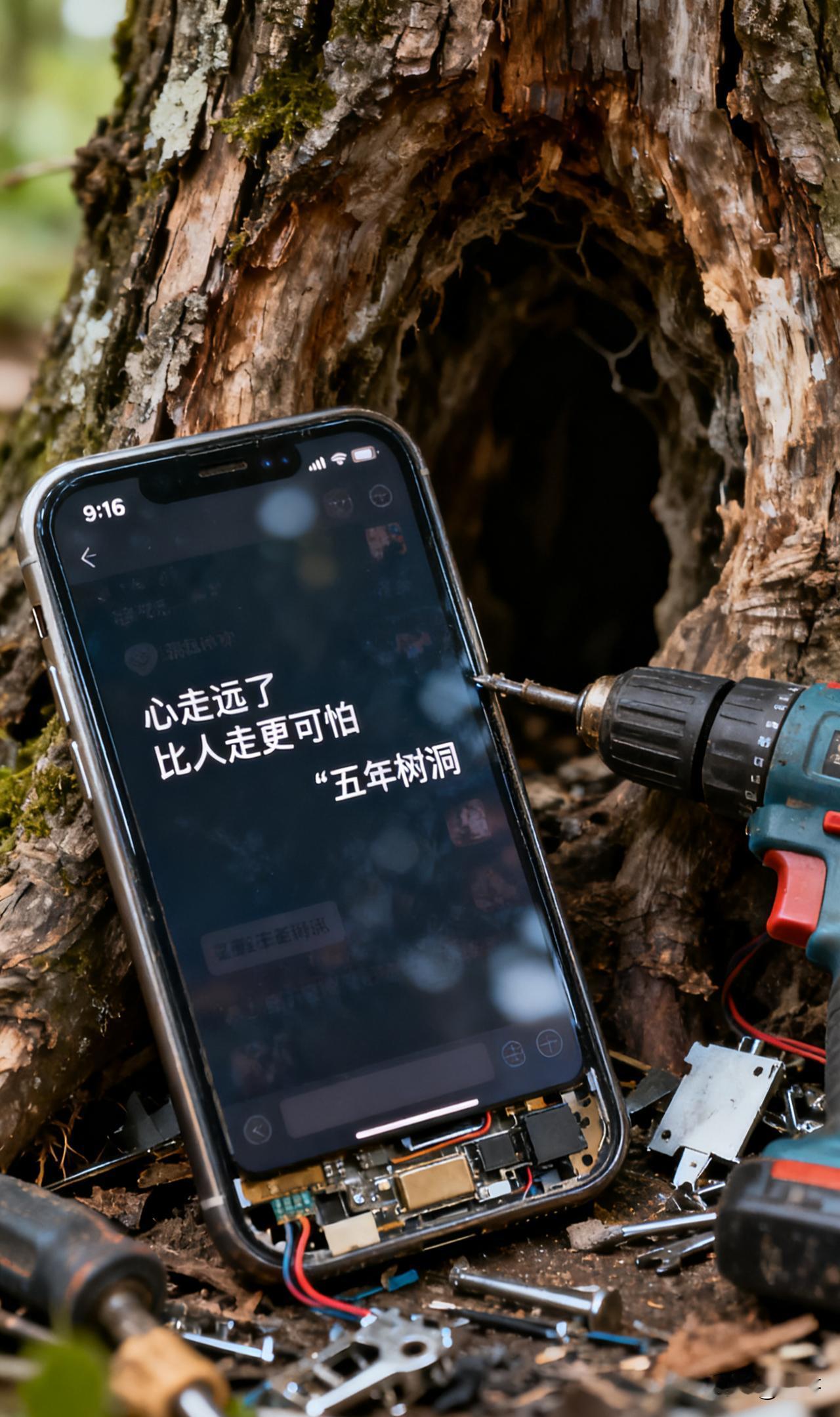 修理妻子旧手机，我发现了她的“五年树洞”：心走远了比人走了更可怕我发誓，我真