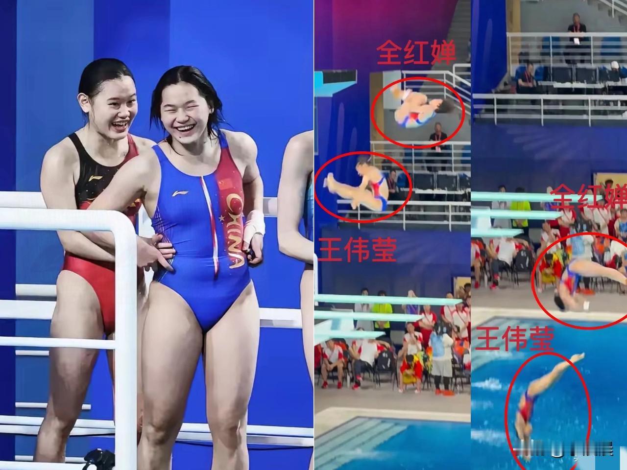 法拉利胖了也还是顶级的法拉利！全运会上，全红婵强势复出啦！好多人因她体型