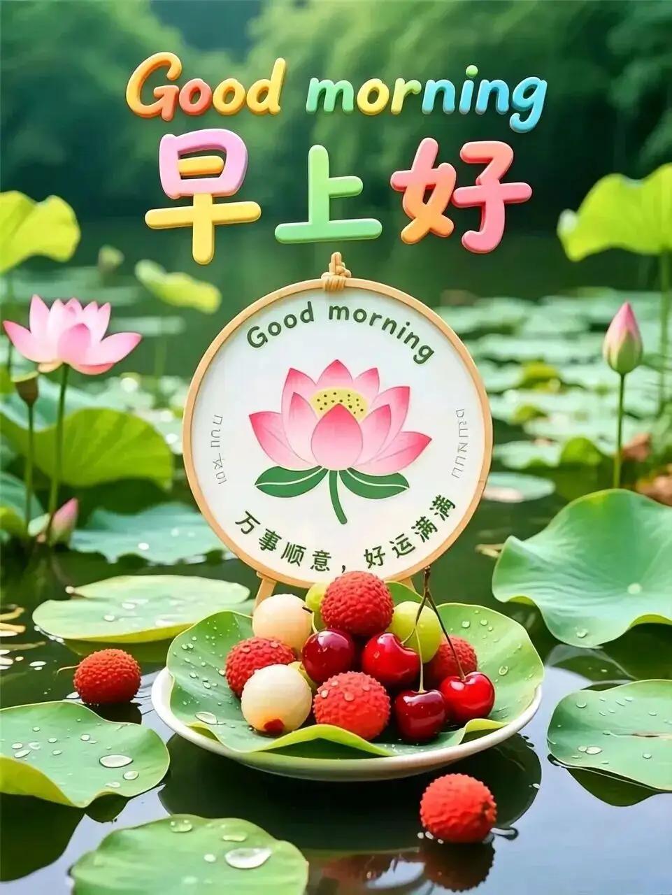 2026.6.26星期五🌸早上好🌸快乐是日常标配，健康是硬核底气，