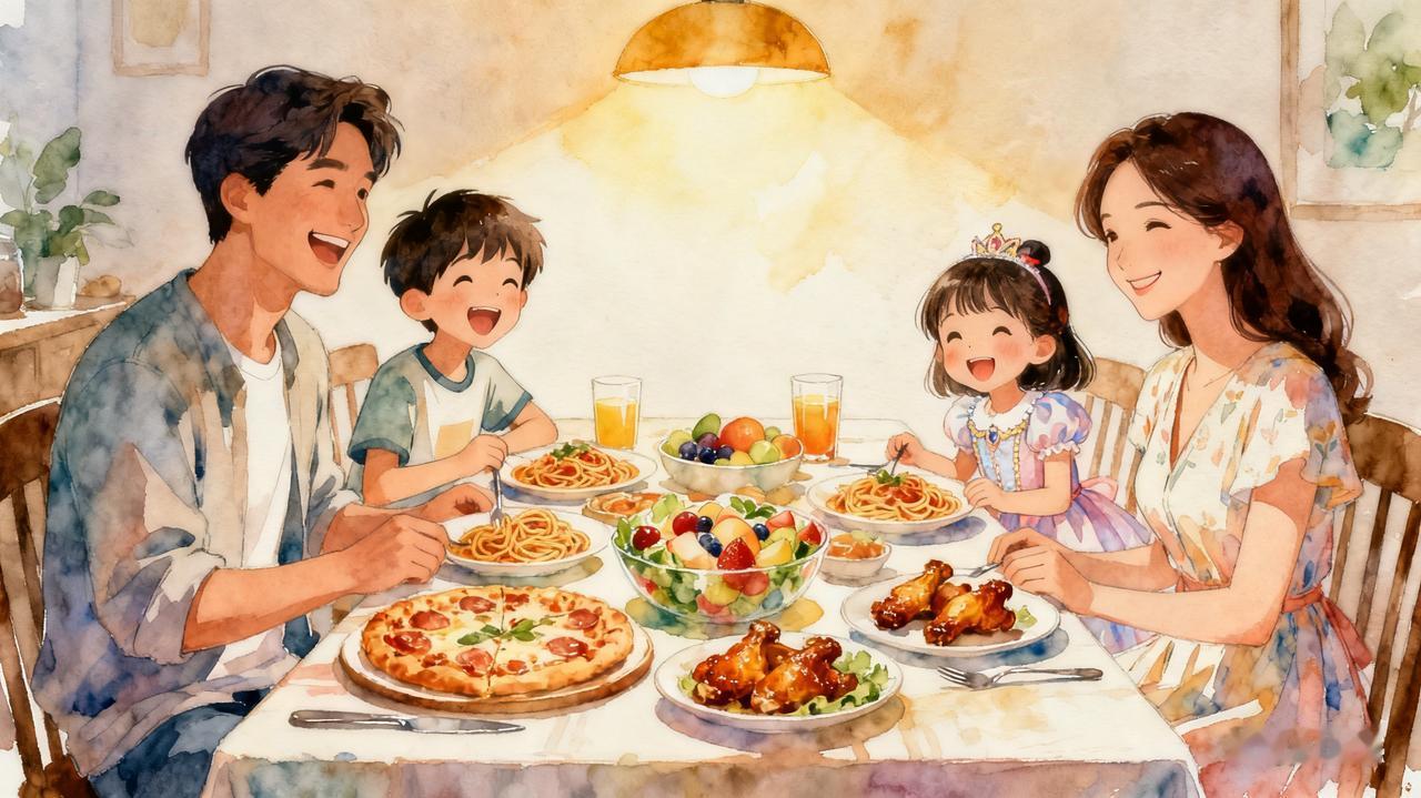 藏在夹菜动作里的幸福那，这块很软，你可以吃。中午，老公夹了一块软软的猪脚给