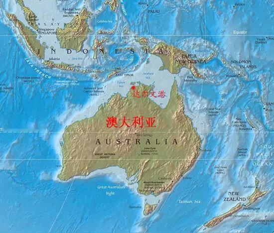 中:袋鼠你什么意思啊奥:咋的啦中:又在达尔文港上搞事情奥:我也没办法啊