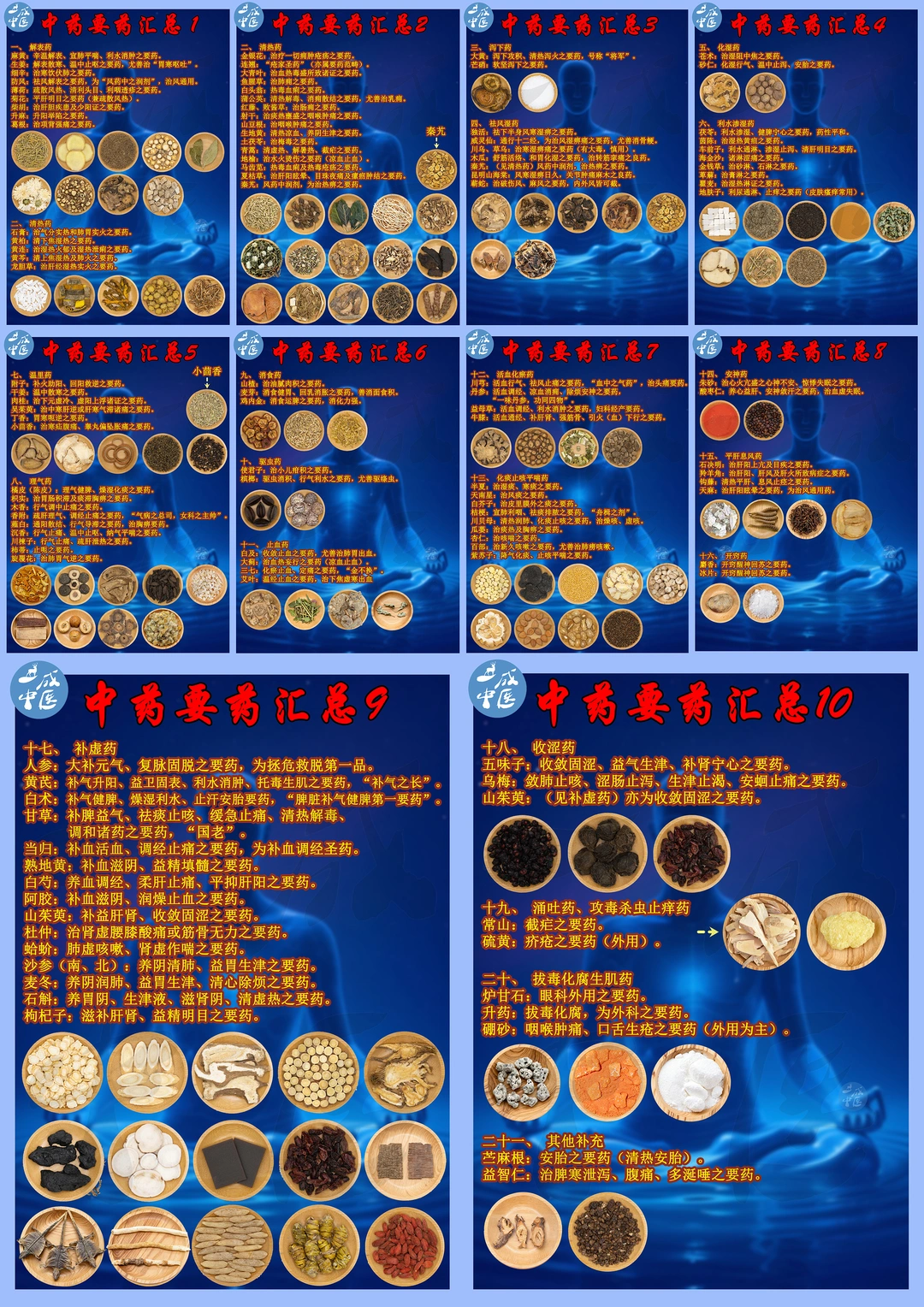 🌿中医要药图文汇总！全在这里了！