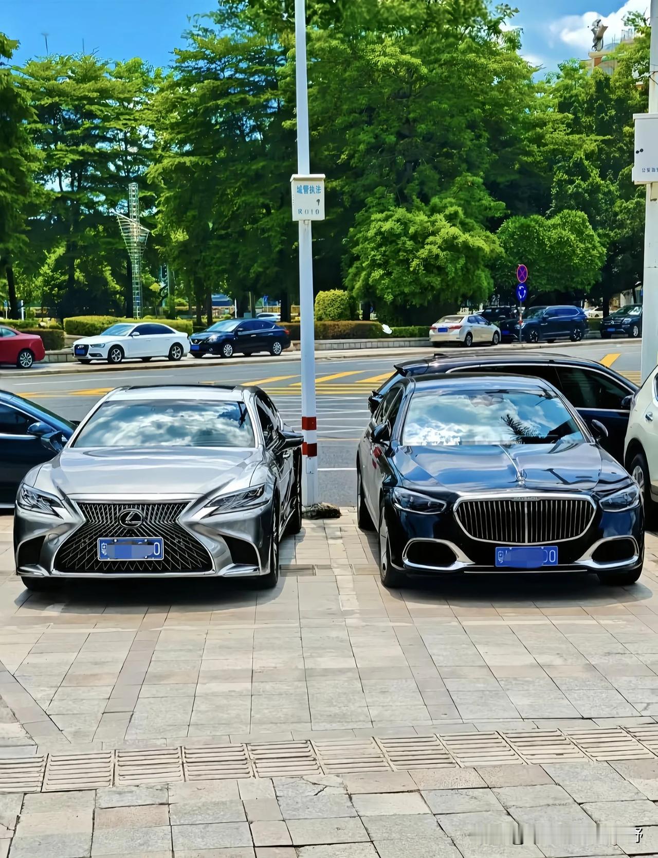 雷克萨斯LS500h虽然被称为低调的D级豪华轿车，很多人也夸它比78S要好，但一