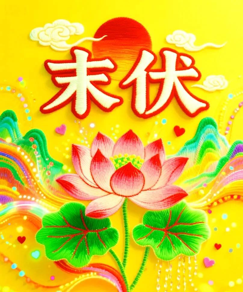 《末伏》立秋才过暑气收，末伏登场热渐休。早晚风来添凉意，檐下蝉鸣也轻柔。
