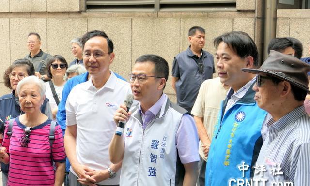 反罢免！罗智强街头百场街讲　朱立伦打头阵　　绿营发动全台大罢免，宣称台北市5名