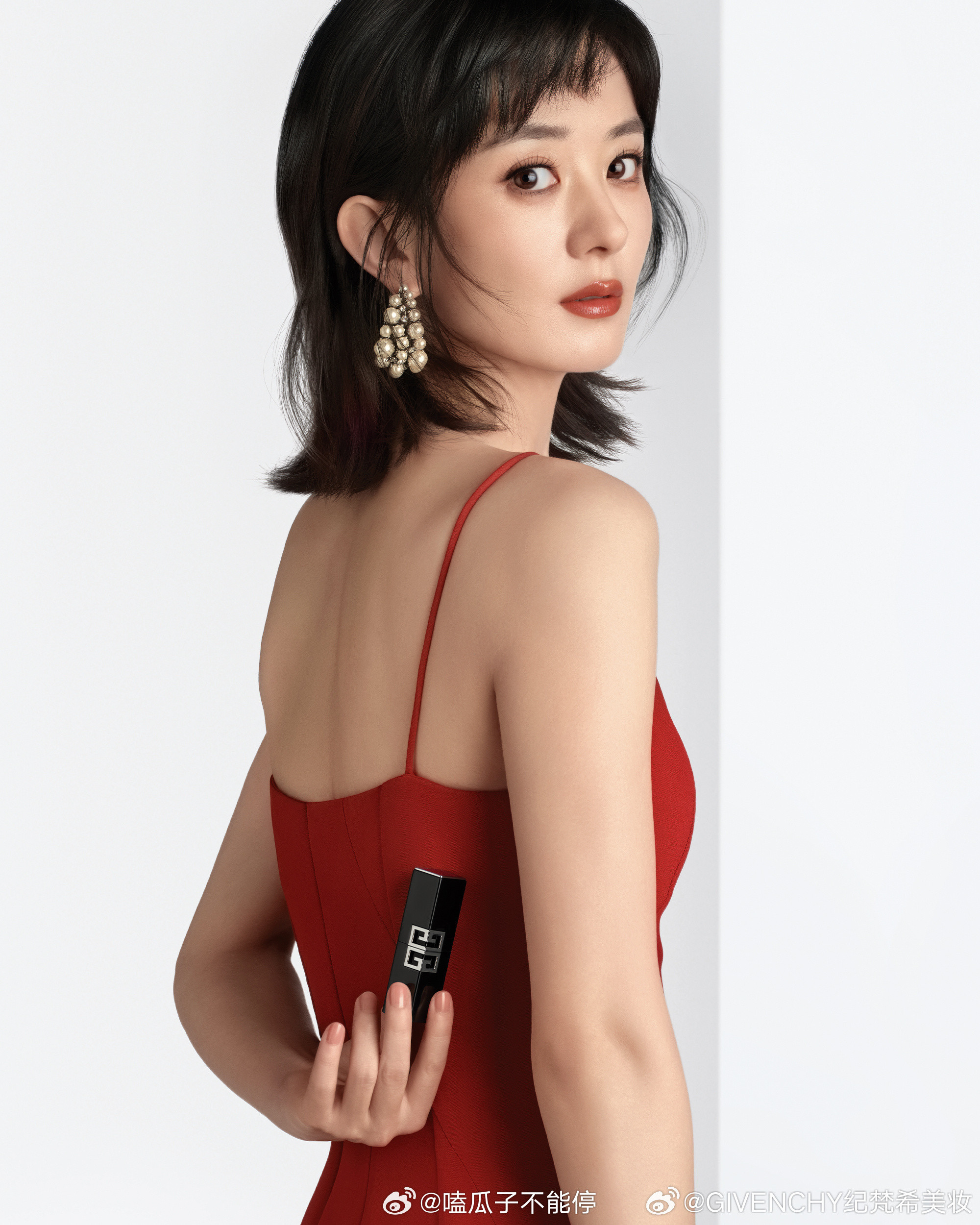 赵丽颖给纪梵希拍的宣传照好美😍