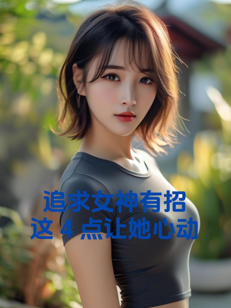 追求女神有招，这4点让她心动