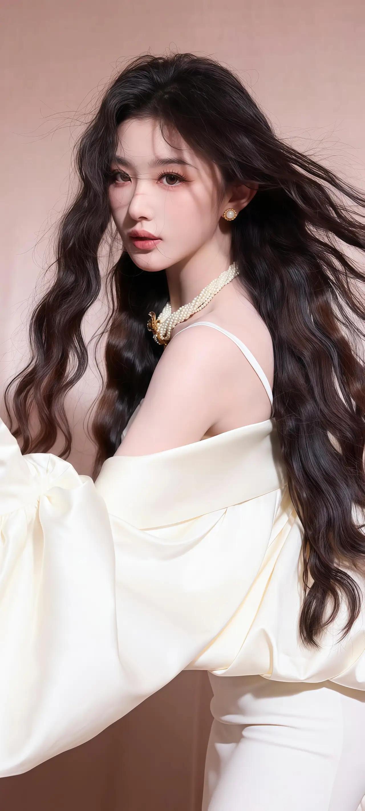 这姑娘的卷发真好看！