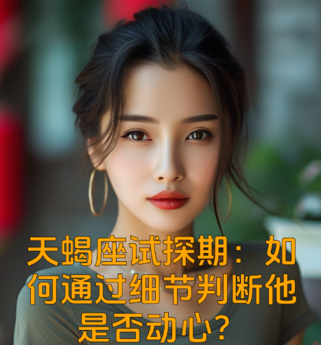 天蝎座试探期：如何通过细节判断他是否动心？