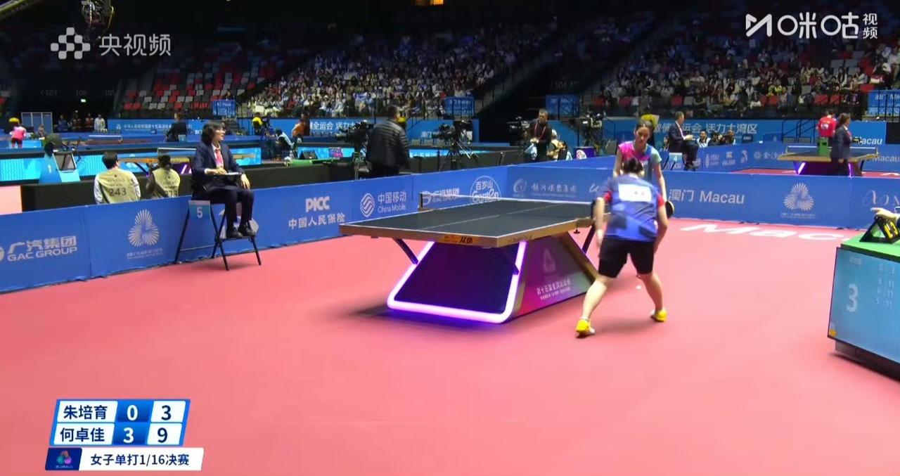 何卓佳晋级女单十六强！刚刚结束的一场第十五届全运会乒乓球女单1/16决赛中，